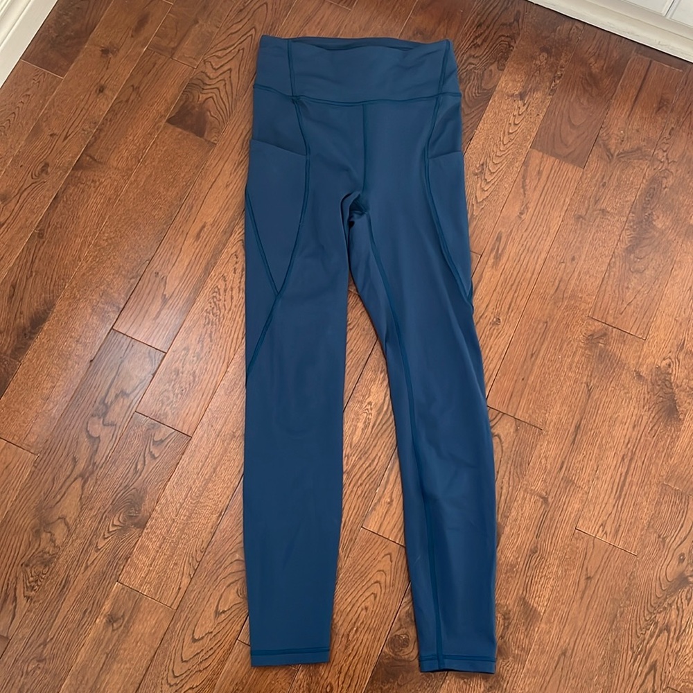 Iron blue lululemon leggings